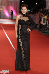 组图：群星亮相金钟奖红毯 林依晨陈柏霖受追捧