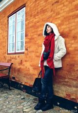 组图：平安女友朱洁静美图 温婉端庄