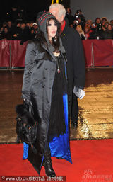 幻灯图集：《猛犸象》首映 阿佳妮少女范儿现身