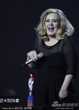 组图：第32届全英奖 阿黛尔获最佳专辑等大奖