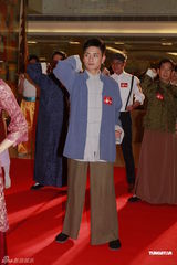 高清图：陈法拉黄宗泽宣传新剧 刘璇愿和陈豪合作