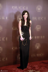 组图：张静初现身慈善晚宴 呼吁关注弱视儿童