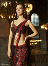 幻灯图集：印度美女妮哈-达尔维写真秀各色纱丽