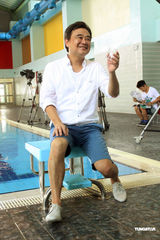 组图：陈升拍广告自夸身材好 希望刘若英有好归宿