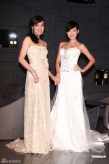 组图：小S再披婚纱讲“驭夫”经 代大S澄清未流产