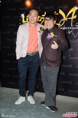 组图：林保怡出席活动曝邓萃雯演戏压力大