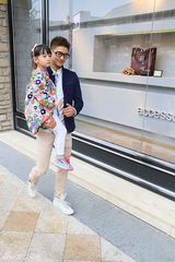 组图：田亮父女火热荧屏 浪漫享受甜蜜时光