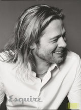 组图：49岁皮特硬汉造型登杂志 骑机车狂野不羁