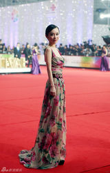 组图：霍思燕参演《王的盛宴》轻盈飘逸北京电影节