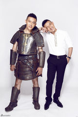 组图：聂远为新片拍创意写真 穿越时空对话项庄