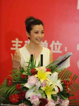 幻灯：李冰冰助阵公益论坛 宣扬绿色经济谈环保经