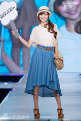 组图：叶熙祺参加日本神户国际时装秀 清新萌感