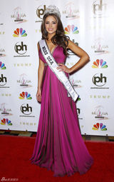 组图：2012美国小姐出炉奥利维亚获胜