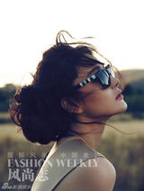 组图：李晨张馨予复古大片演绎古堡痴恋