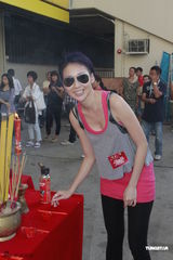 组图：群星出席活动 庄思敏称与吴浩康复合无望