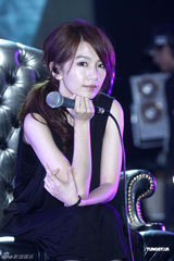 组图：Hebe单飞办音乐会 SHE两姐妹大力捧场