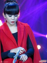 组图：谈莉娜挑战“麦克疯” 首轮被击败露尴尬