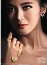 组图：李鑫雨演绎珠宝大片展示性感与奢华