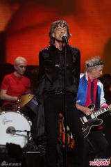 组图：滚石上海开唱 主唱米克-贾格尔卖力嘶吼