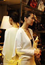 组图：设计金童汤姆福特中国开店 高圆圆被赞性感