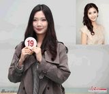 组图：2013韩国小姐裸妆素颜照曝光