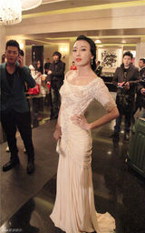 组图：秦岚红毯优雅亮相 成年度时尚红毯明星