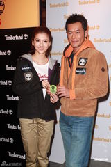 组图：古天乐陈茵媺等出席活动 透露新片演毒枭