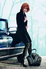 组图：妮可基德曼时尚大片曝光 红发迷人秀美腿