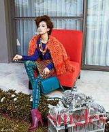 高清组图：韩团f(x)宋茜时尚写真大秀专业模特风范