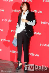 组图：李素妍崔江熙等助阵时尚杂志11周年活动