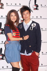 组图：陈慧琳出席时尚活动 无奈于老公脱发秃顶