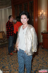 组图：伍咏薇拒谈丈夫旧爱 感谢袁咏仪