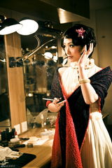 高清图：《春天约会》玩转古典风 另类写真展魅力