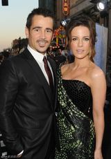 组图：《全面回忆》首映 杰西卡粉裙VS凯特蛇皮纹裙