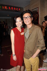 组图：《男人如衣服》香港首映 林峰熊黛林避谈感情