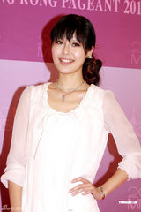 幻灯图：候选准港姐露真容  张 莉 莎 被传整容缺席