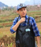 组图：《爸爸》萌爸林志颖劳作搞怪似少年