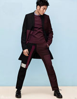 组图：李东学早春型男大片诠释复古优雅