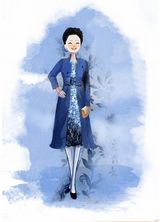 组图：网友制彭丽媛卡通图 赞美到深处自然萌