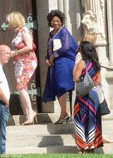 组图：乔丹迎娶古巴模特 新婚宴会甜蜜共舞