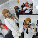 组图：武汉高校男生组建“伪娘团”商演不断