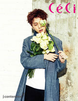 高清组图：BEAST龙俊亨拍写真 手捧白玫瑰表白