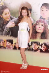 高清图：《翡翠明珠》首映 阿Sa(蔡卓妍)容祖儿等群星助阵