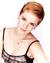 高清组图：“赫敏”艾玛-沃特森清新短发写真