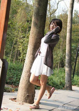 高清组图：浙江传媒学院校花李晞媛清纯写真