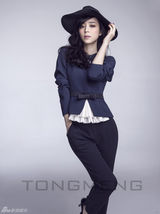 组图：张静初杂志大片摩登气质魅力诱人