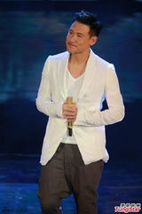 组图：张学友颁奖礼献唱 深情演绎《定风波》