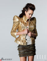 幻灯图集：杰西卡-阿尔芭杂志写真 秀性感美腿