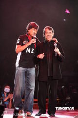 组图：林子祥演唱会首场开幕 众好友及家人捧场