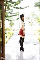 组图：铃木爱理校服写真清纯可爱